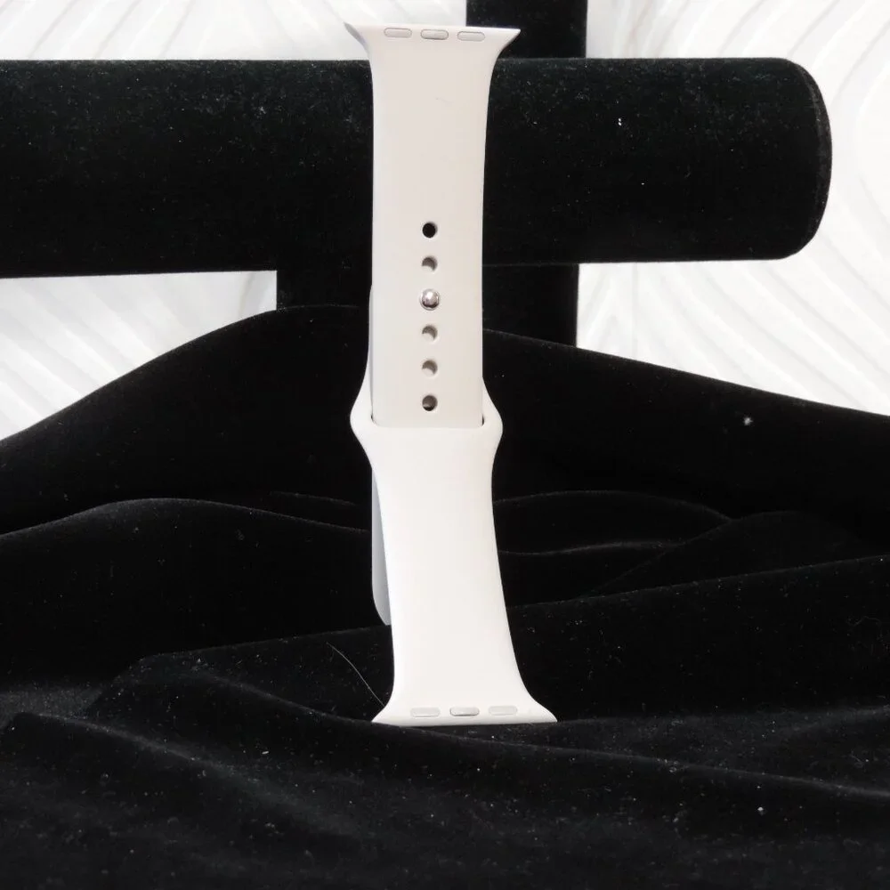 Apple Smartwatch Sport band 45mm in Starlight